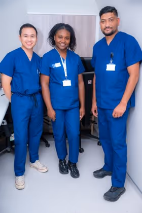 Radiographers at Prime Health Queen Anne Street