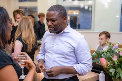 Guests from across the Harley Street healthcare community