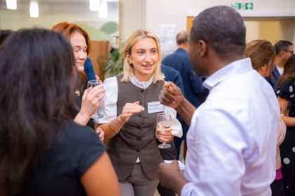 Guests from across the Harley Street healthcare community