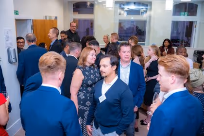 Guests from across the Harley Street healthcare community