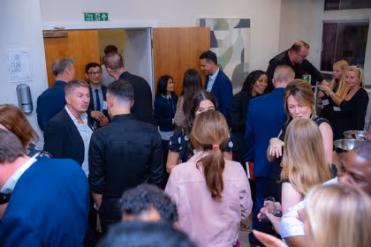 Guests from across the Harley Street healthcare community