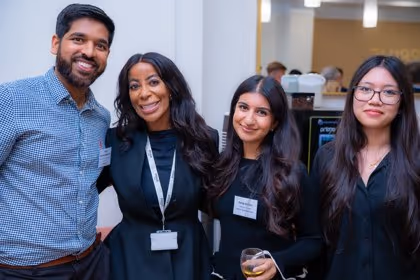 Guests from across the Harley Street healthcare community