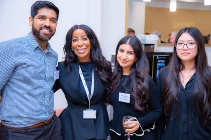 Guests from across the Harley Street healthcare community