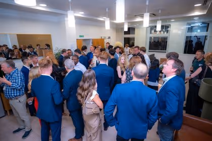 Guests from across the Harley Street healthcare community