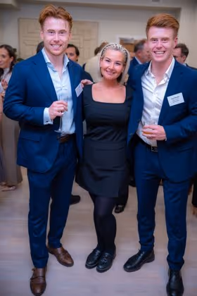Colleagues, partners and guests at the relaunch