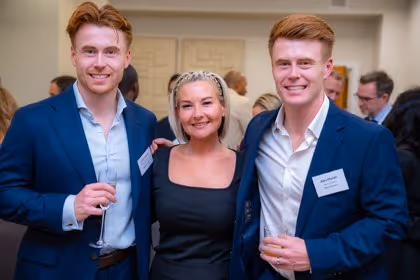 Colleagues, partners and guests at the relaunch